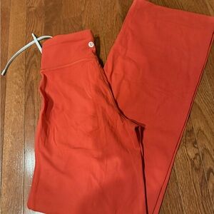 Lululemon Athletica Bold Red Leggings